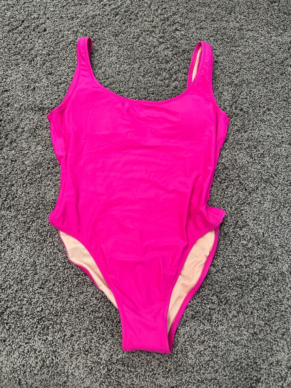 NWT J Crew Women Pink One Piece Swimsuit size 6